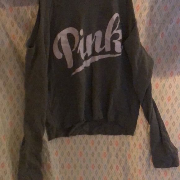 Pink Cropped Shirt - Picture 1 of 2